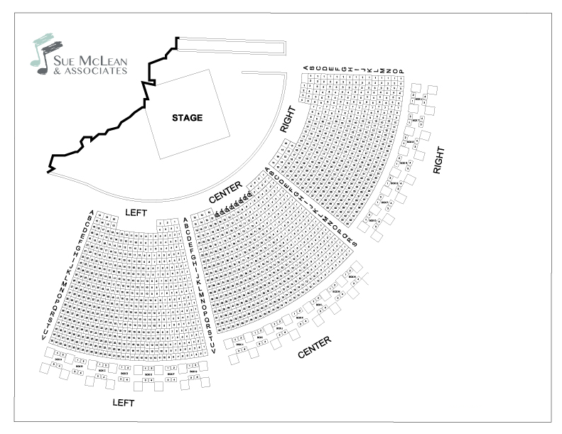 Seating Chart Minnesota Zoo Amphitheater